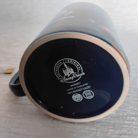 2017 Sorcerer Mickey Mouse Blue Coffee Mug Like New - Picture 9 of 12